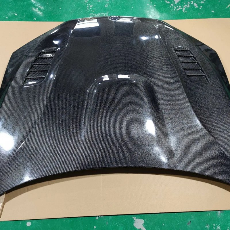New JR Brand for X5 Carbon Fiber Engine Hood Open Hole Cover Clips 1 Year Warranty for Car Modification Parts Universal Fitment